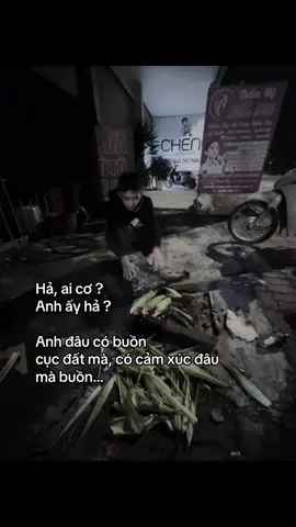 cục đất mà sao biết buồn