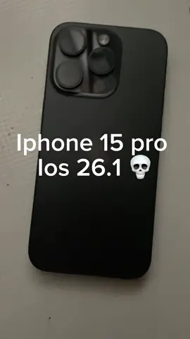 Lagging💀 #apple #ios26 #lagging #iphone15pro #viral 