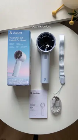 New turbo fan ni @JisuLife Official Store pero this time less noise na! #turbofan #minifan #jisulife #jisulifefan #jisulifelife10s 