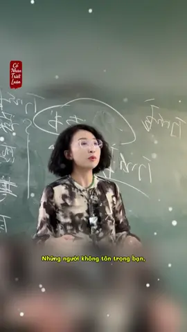 Những người KHÔNG TÔN TRỌNG bạn, đừng bận tâm về họ quá nhiều #Conhantrietluan #BaiHocCuocSong #TrietLySong #laotu #daoduckinh 