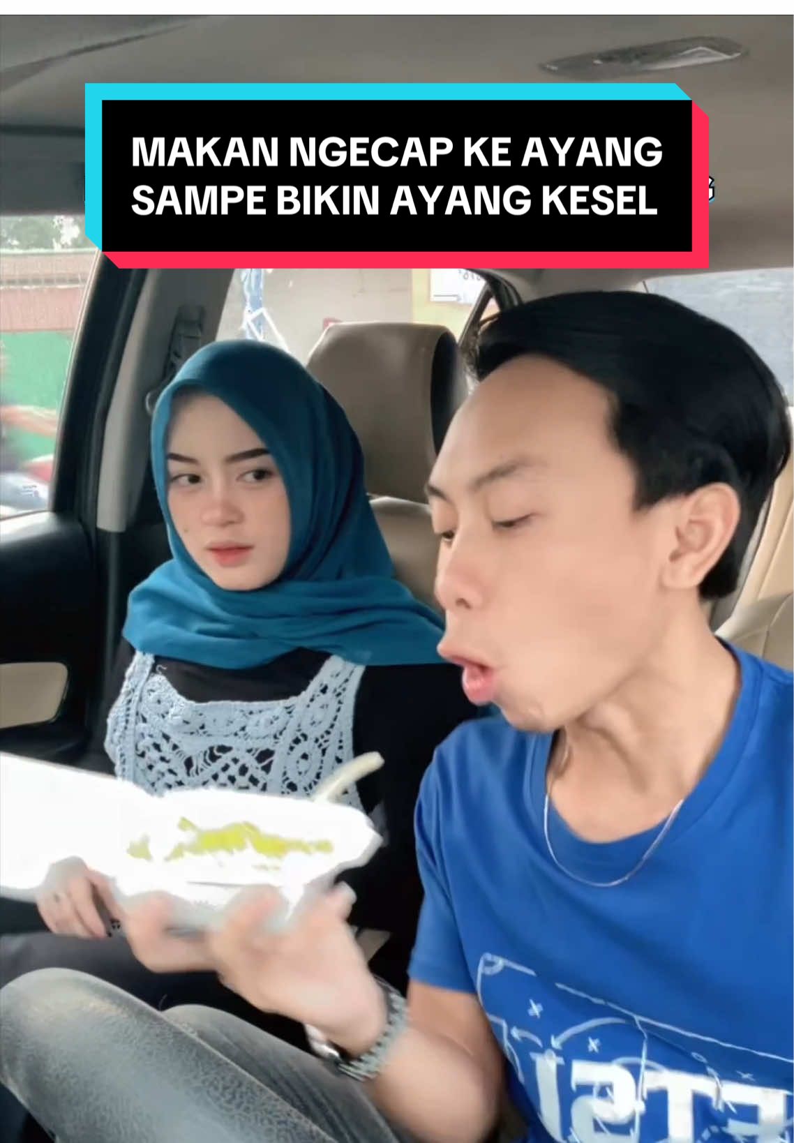 Makan Ngecap Depan Ayang !! #prank #viral #foryoupage #ayang #lucu 