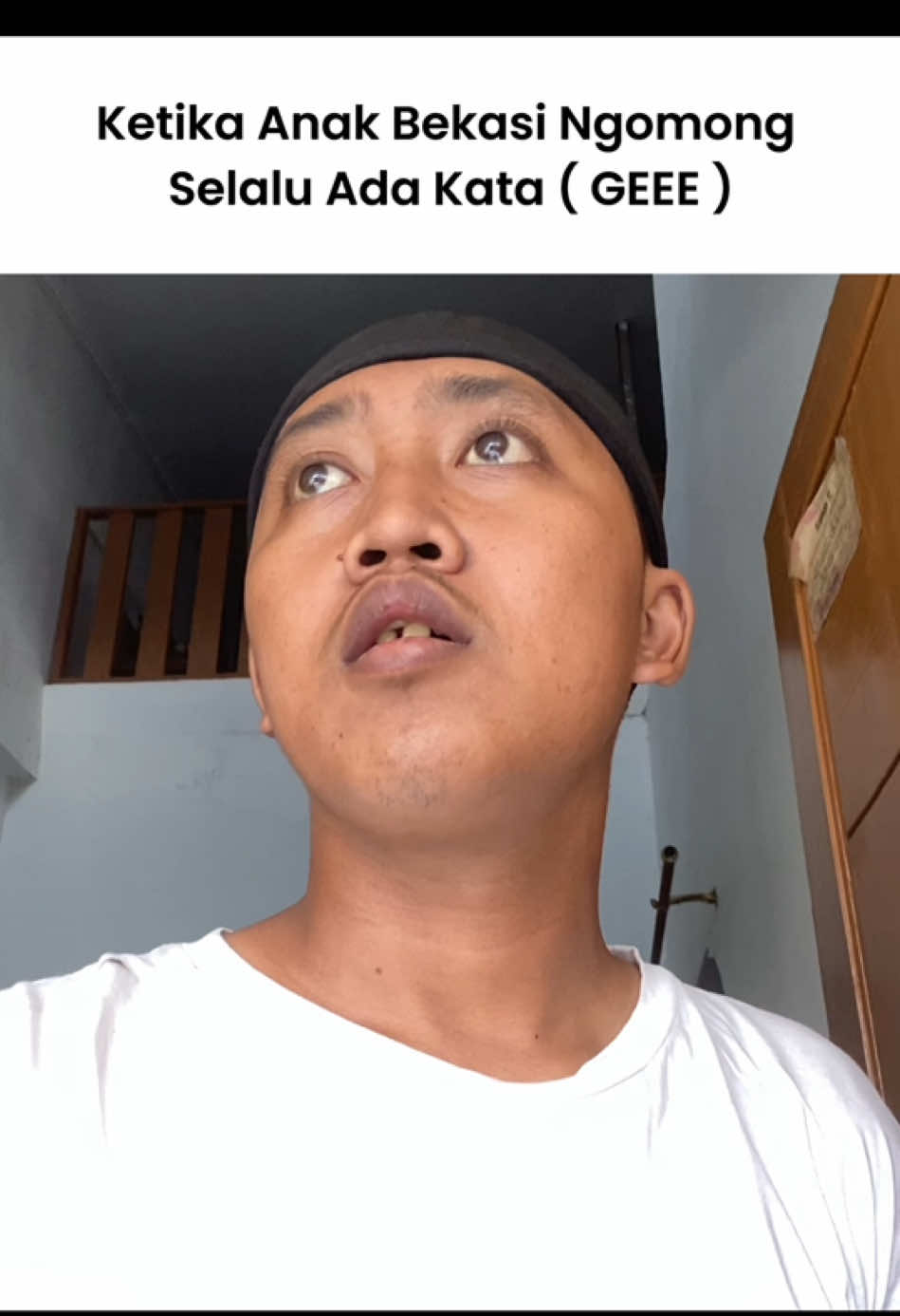 Susah kalo orang bekasi kagak bawa kata 