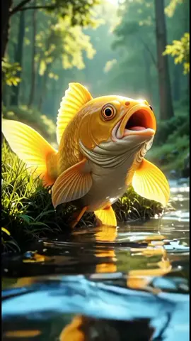 machhali aur sher ki story 🦁😱 #AIcartoon #Ai #story #video #Sher 