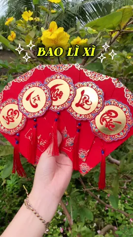 Bao lì xì cao cấp rực rỡ 🧧#baolixi #baolixido #baolixicaocap #luckymoney #khuuthicham 