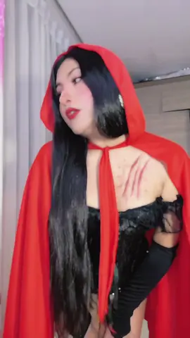 De caperuza para que salga mi lobo domesticado 🐺❤️