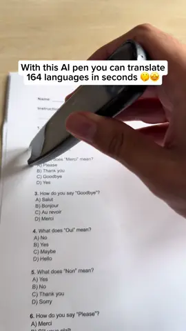 Who wants one? Grab yours before the 50% discount ends — link in bio. #ai #aipen #chatgptpen #easya #frenchexam 