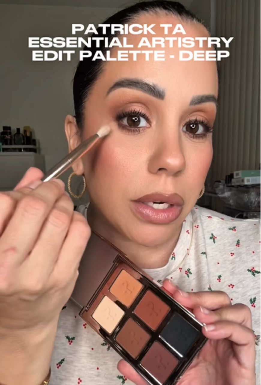 Major dementions essential artistry edit palette - Deep @Patrick Ta Beauty #eyeshadowtutorial #eyeshadowpalette #sephorasale #newmakeup #sephorarecommendations 