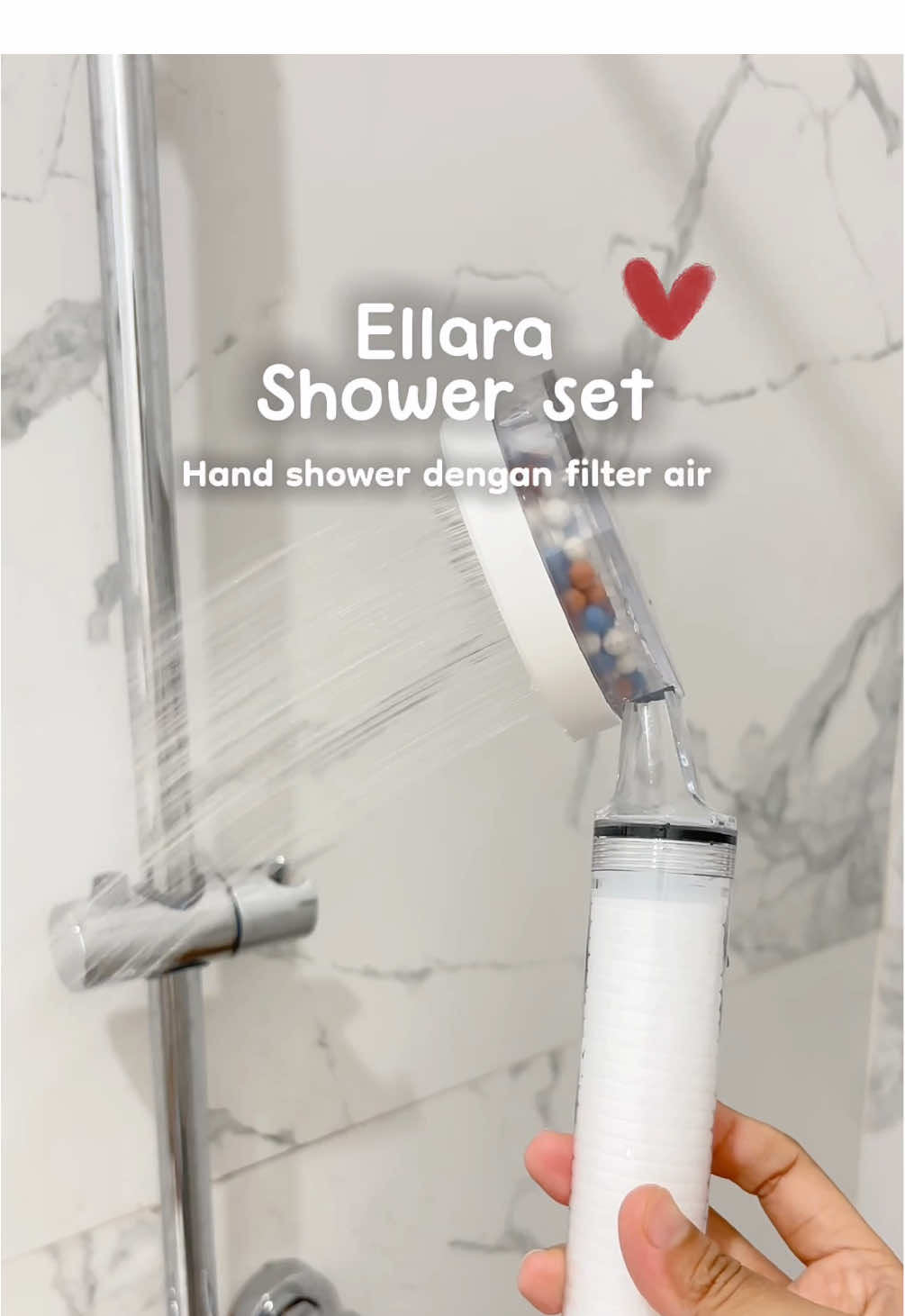 Filter shower ellara #ellara #shower #filtershower #showerfilter #bathroom 