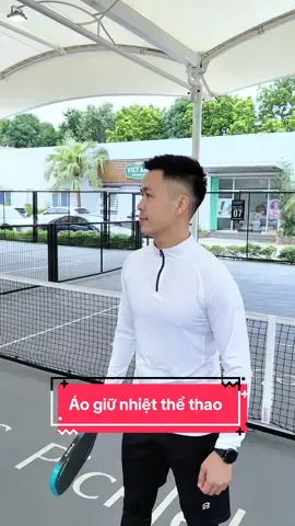 Áo giữ nhiệt Arm #sportsontiktok #aogiunhietnam #aochoithethao #phukienpickleball 