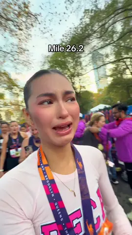 Always need my momma😭😭 #nycmarathon 