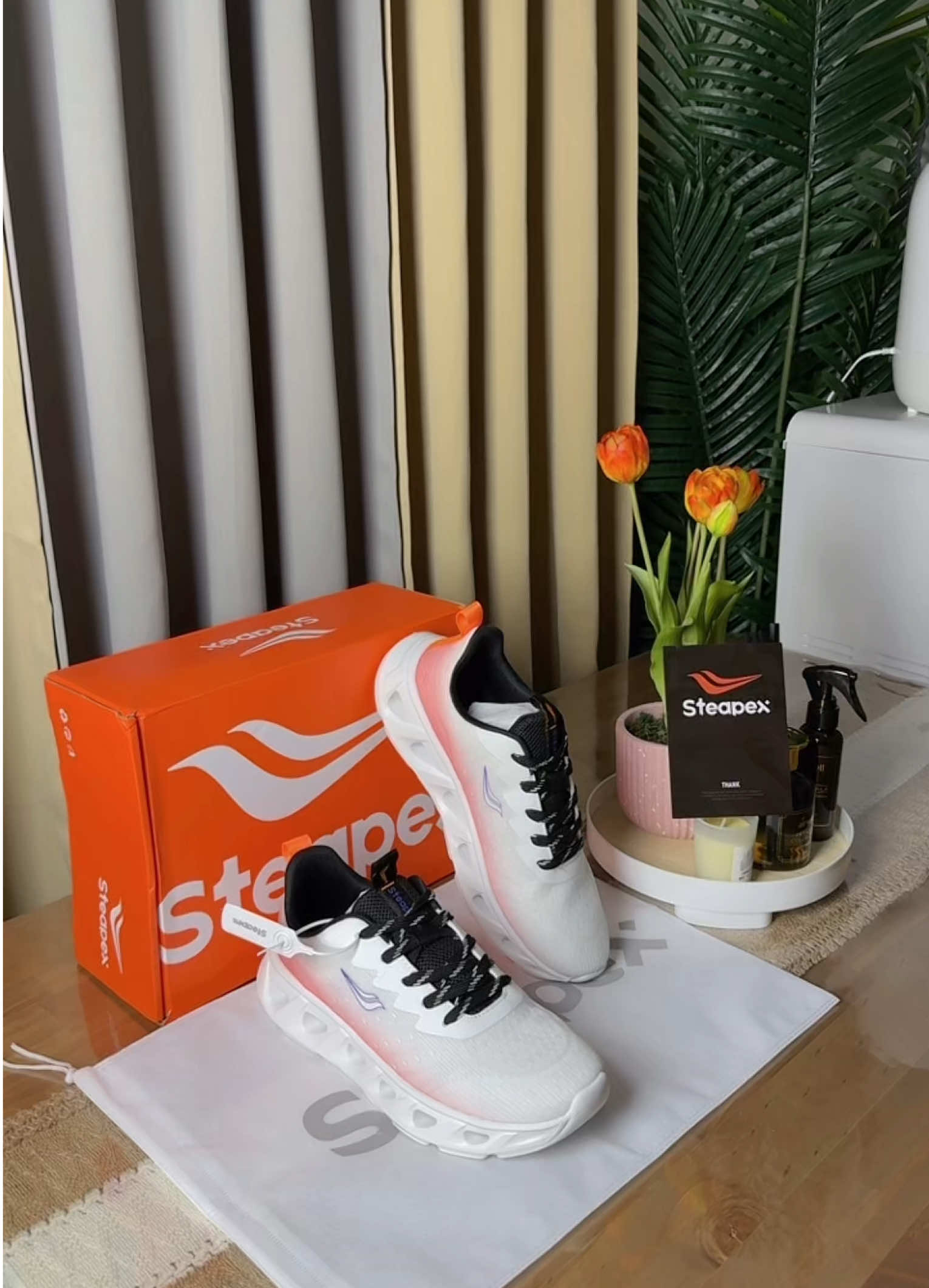 Running shoes na all in one na, pwede pang gym, running, walking or pang porma!👟🍑 #steapex #steapexshoes #runningshoes #shoesformenandwomen #reccomendation 