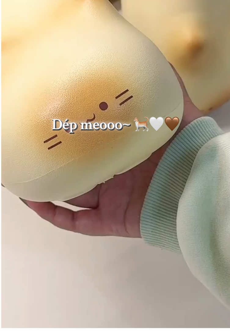 Dép đi mùa đông hình mèo #dep #depmuadong #depbongkute #xh #tieudung 