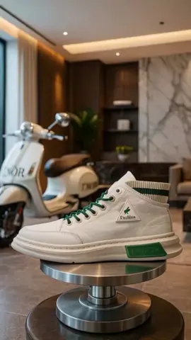 Luckyfanstore Sneaker High Canvas Trand Casual Pria Shoes Sn#fyp #viral #pantopel #sneakers #sepatu 