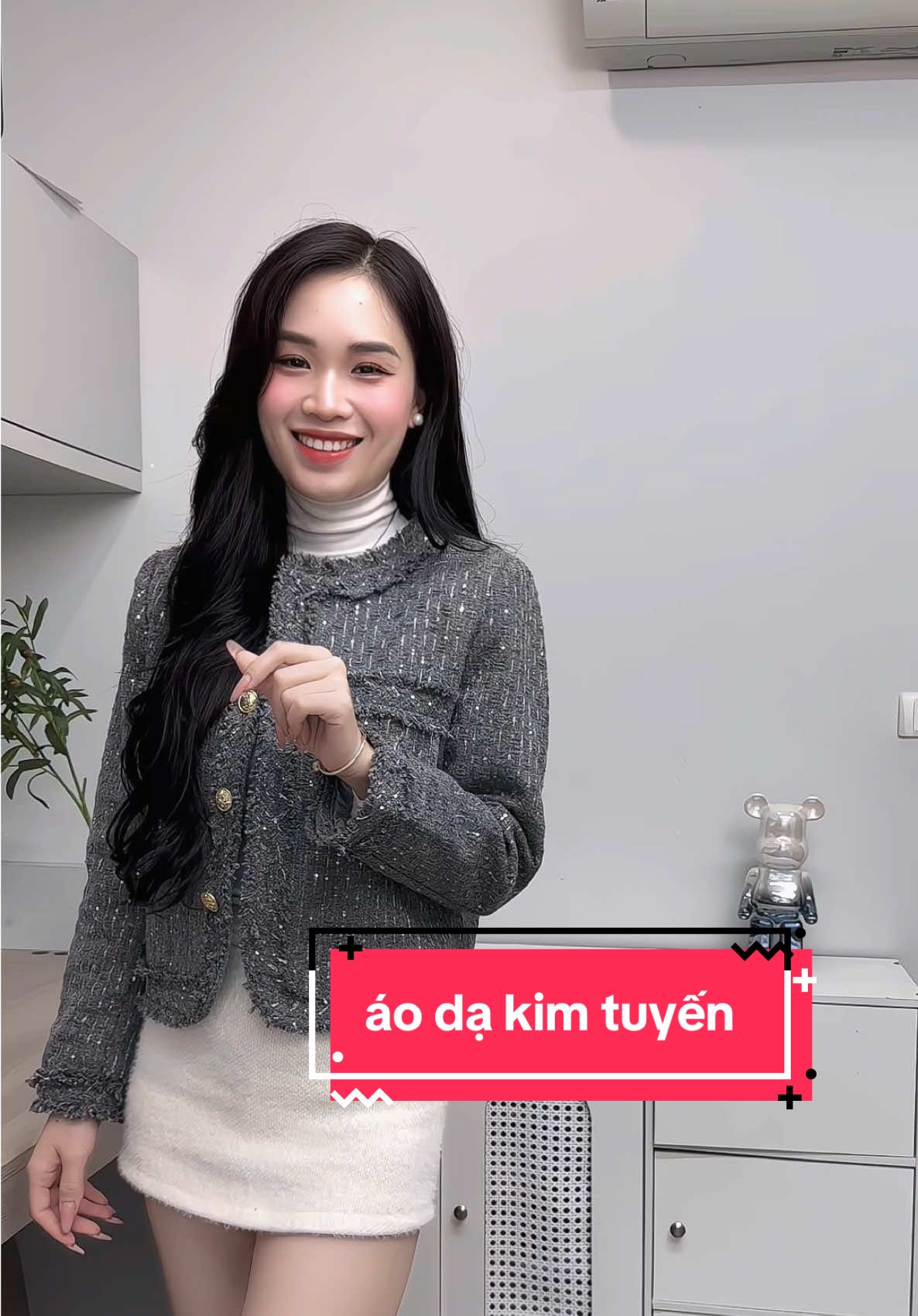 áo dạ bling lung linh #thoitrangnu #aodatweetnu #xuhuongtiktok 