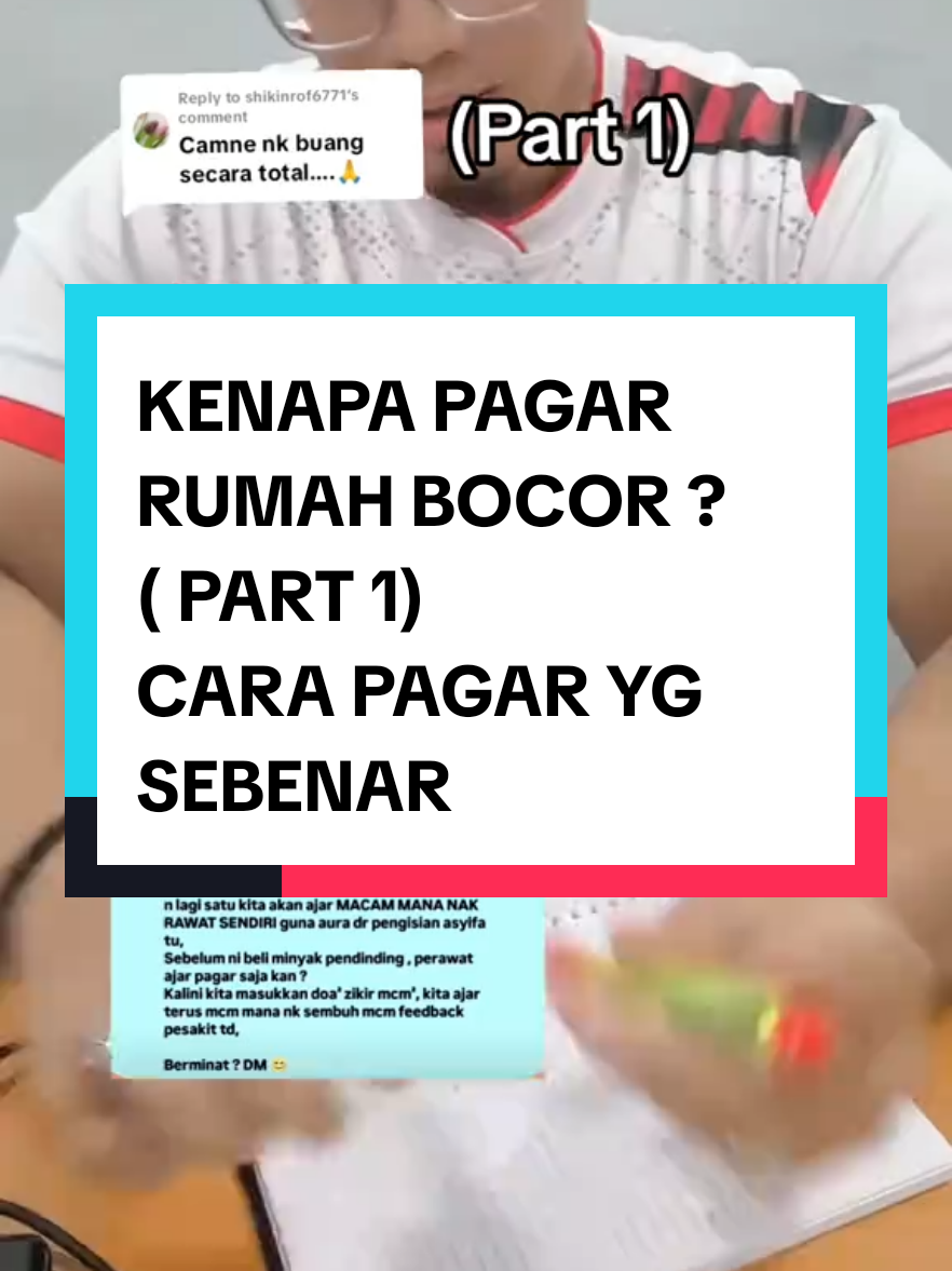 Replying to @shikinrof6771 PAGAR GARAM TAK JADI ? @Cincin Mistik Alami 💖🌾#feedbackSIHIR #FEEDBACKsembuh #feedbackberubat 