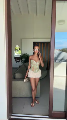 dressing up is an art and you can’t rush art  #OOTD #fyp #fashiontiktok #vacationlook 