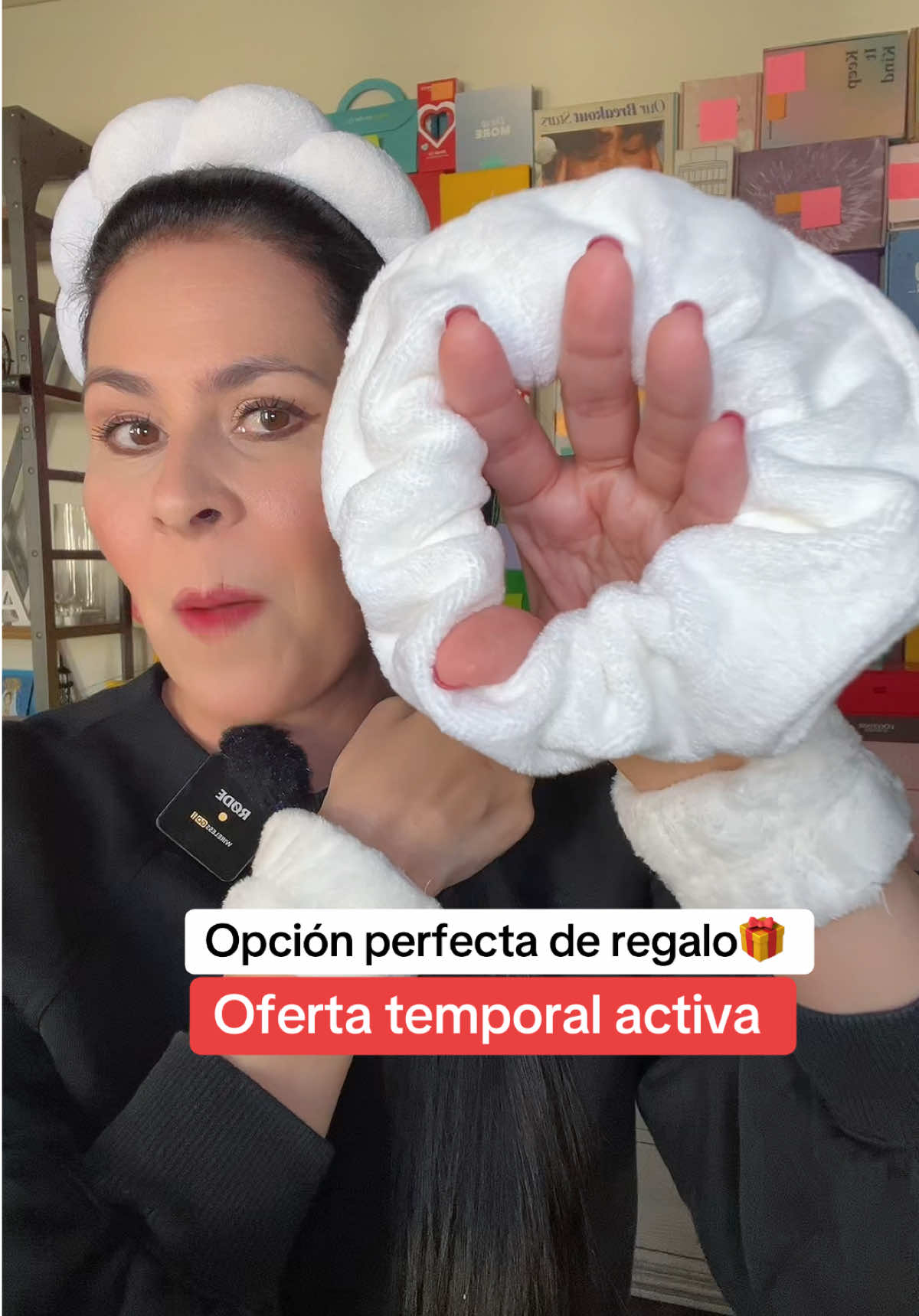 Spa headband 🧖🏻‍♀️ me encanta que traiga todo eso junto para hacer más cómoda y fácil mi rutina de Skincare #tiktokshopblackfriday #tiktokshopcybermonday #tiktokshopfinds #superbranddaybfcm #skincare 