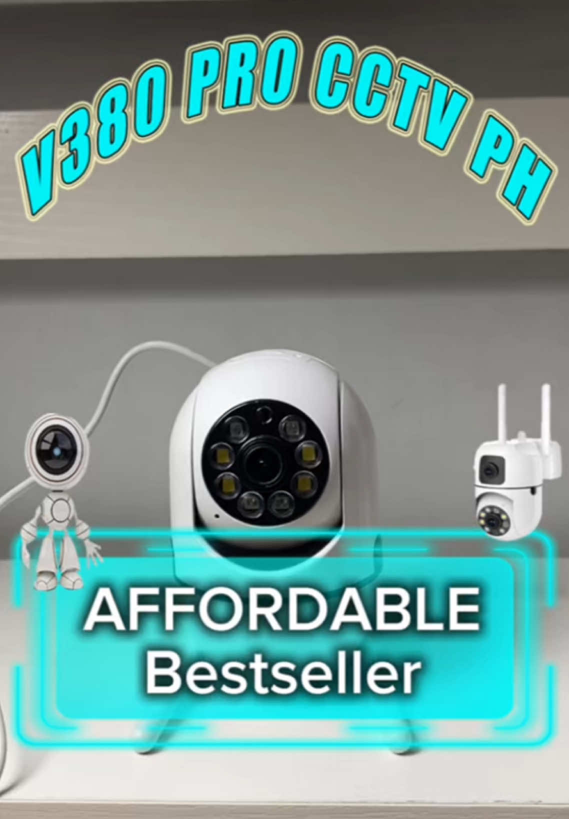 V380 Pro Smart CCTV Camera Y33.                                                         #cctv #v380pro #affordable #tiktokshop #v380procctvph 