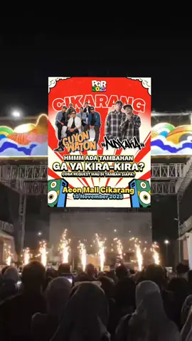 Psikolog mahal, Nnton konser @NDX AKA solusinya. Tiket pembelian ada di @pekangembiraria  #ndx #ndxaka #ndxakafamilia #cikarang #konsermusik 