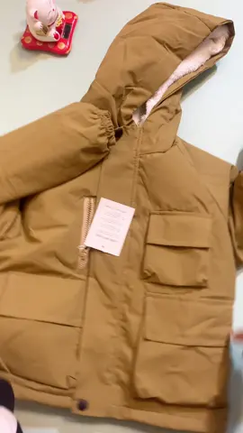 Áo khoác phao lót lông cho bé siêu ấm #xuhuong #quầnáotrẻem #áokhoácchobé #đồthuđôngchobé #sữa_rô 