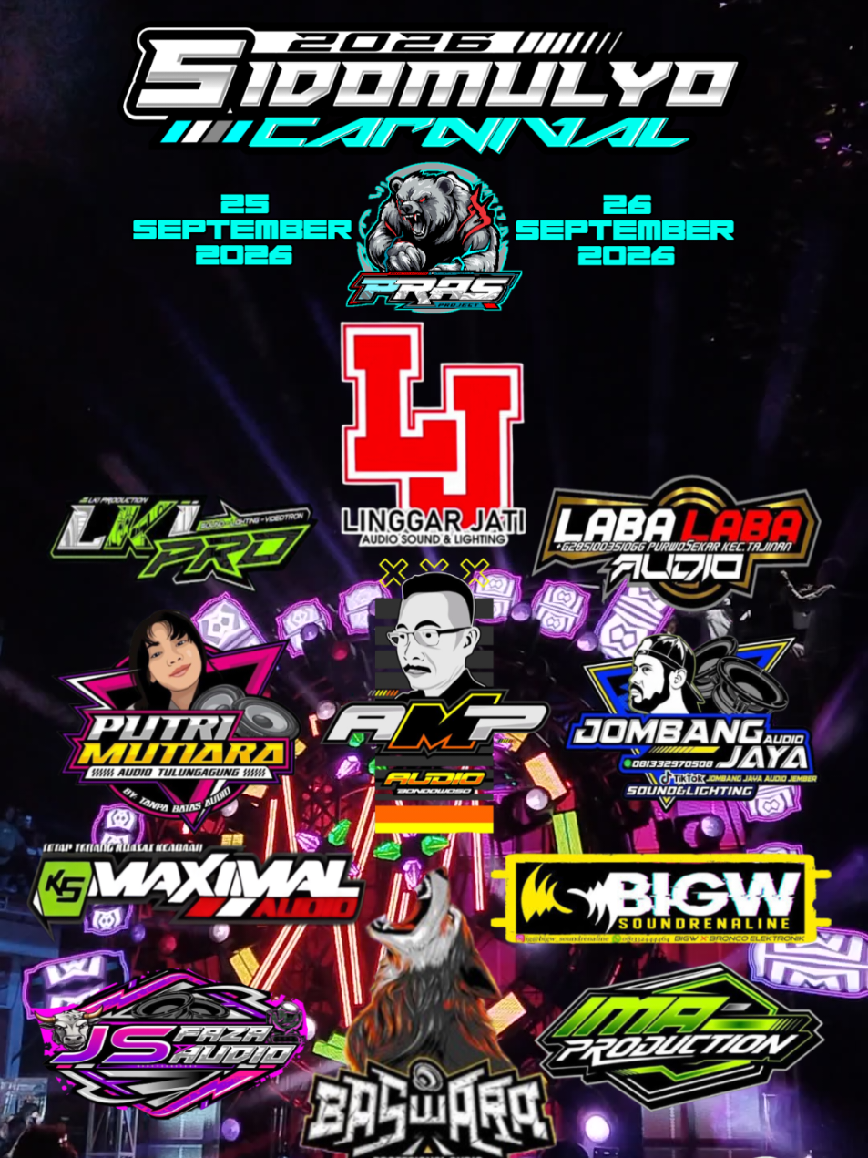 karnaval sidomulyo jember 2026 #ceksound #lkiproduction #labalabaaudio #k5maximalaudio #prasprojectofficial @NANDA_AUDIO JEMBER @LKI PRODUCTION @Laba_laba_audio @K5 Maximal Audio @Putri Mutiara Audio @JOMBANG JAYA AUDIO JEMBER @Imaproduction @jkpro.sound @AwetMudaAudioReal☄️ @BASWARA AUDIO @amp_audio_bondowoso @bigw_soundrenaline @awetmuda_audio_real @js.faza.audio @pemudaprapatan 