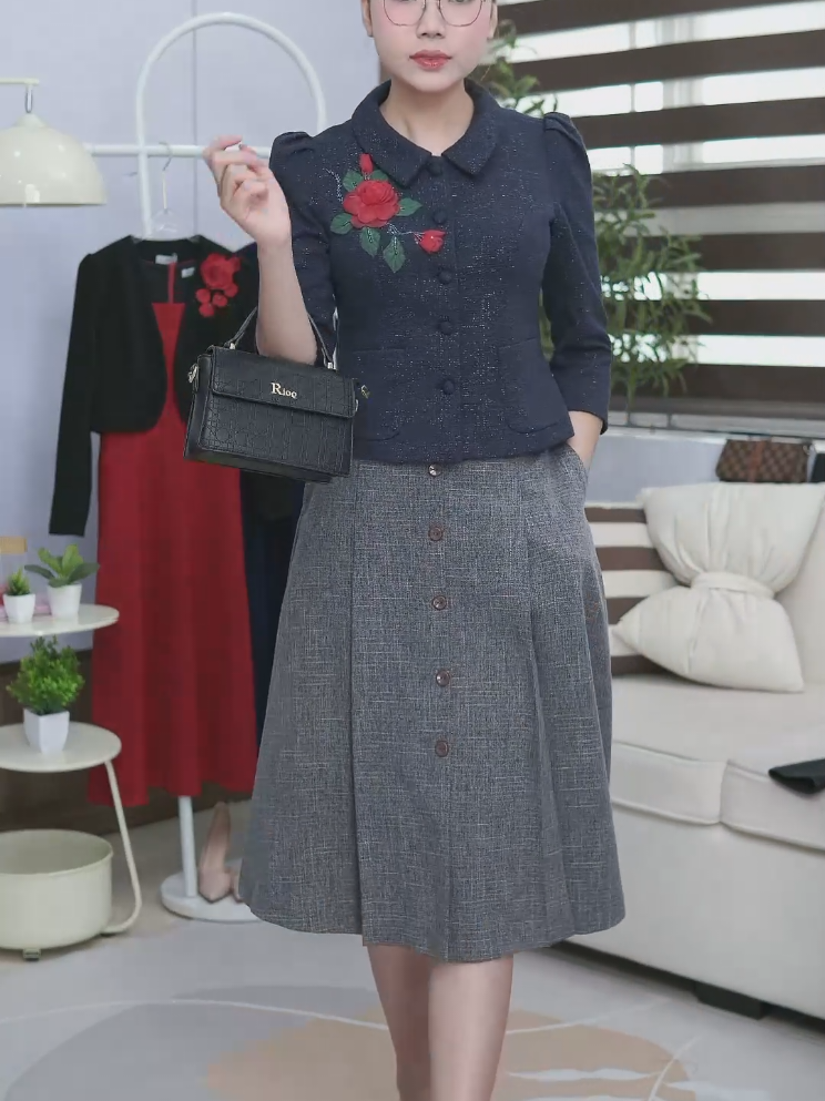 áo dạ mặc ấm tôn dáng sang chảnh thanh lịch#thoitrangcongsonu #eldy #eldythoitrangnucong #aodacongsothoitrangeldy 