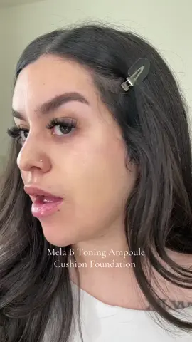 The coverage of this cushion foundation while still being super lightweight is insane 🤩 #easydew #egf #cushion #makeup #cushionfoundation 