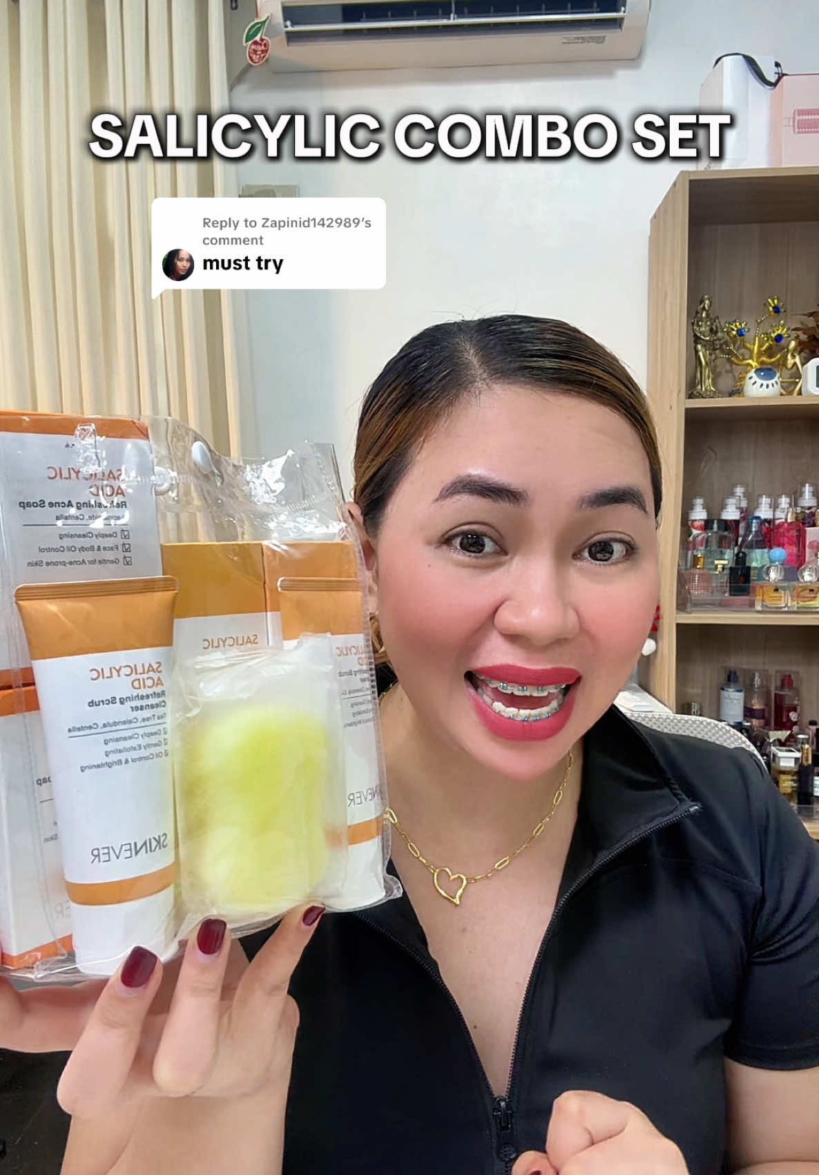 Replying to @Zapinid142989 🌸✨ SKINEVER SALICYLIC ANTI ACNE SET #fyp #fypシ゚ #skinever #skineverph #skineversalicylicacid