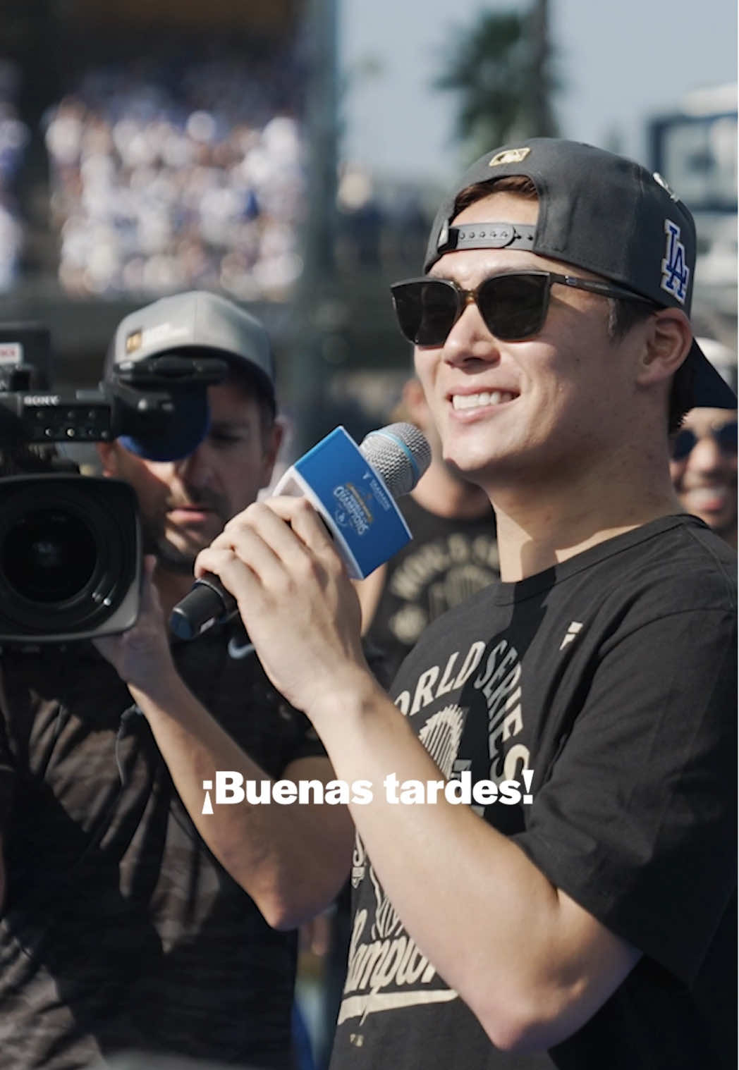 Your World Series MVP, Yoshinobu Yamamoto. 🥹 #dodgers #sports #losangeles 