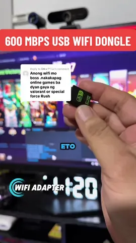 Replying to @Ḋ₳rᴋヤꓨus KACOOL USB WiFi & Bluetooth Adapter – Dual Band 2.4GHz/5GHz Wireless Network Receiver – 600Mbps Mini WiFi Dongle for PC, Laptop, or Desktop – Compact External Connector for Seamless Connectivity #kacooladapter #dualbandwifi #bluetoothdongle #miniwifireceiver #600MbpsSpeed  