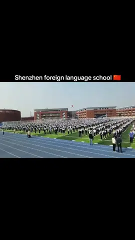 This is a common activity at Shenzhen Foreign Language School #🇨🇳 #china #shenzhenhighschool #waiwainotsleep #foryoupage 