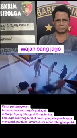 Seorang pemuda bernama Arjuna Tamaraya (21 tahun) menjadi korban pengeroyokan di Masjid Agung Sibolga, Sumatera Utara. Korban dilaporkan asal Desa Bunga, Kecamatan Salang, Kabupaten Simeulue, Aceh, sebagaimana diberitakan oleh NTVNews.id pada 4 November 2025. #viral  #fyp  #sibolga  #aceh  #news 