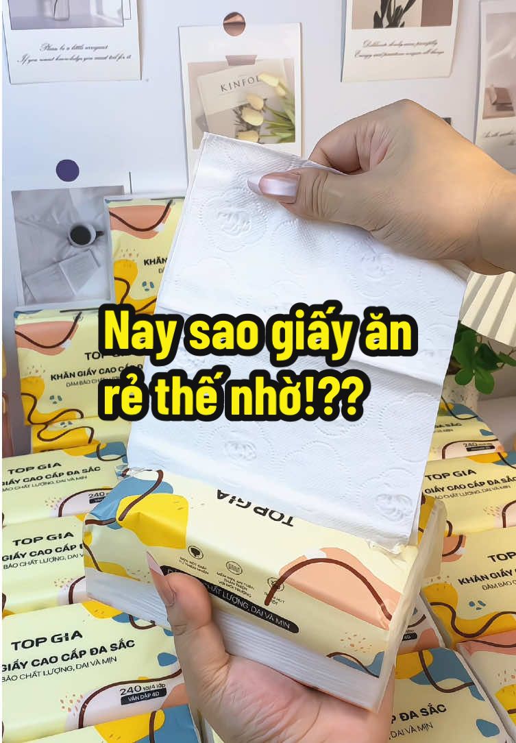 Nay giấy ăn giá rẻ lắm mí bà ơiii #giayan #giayantopgia #topgia #xuhuong #viral 