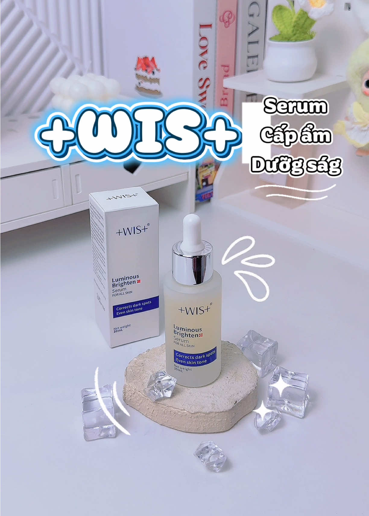 Serum +WIS+ cấp ẩm  #wis #serumduongsang #skincare #xh #myphamchinhhang 