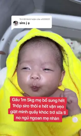 Trả lời @vtl20031 bé dưới 6thg là thời điểm vàng mẹ bổ sung siro giúp sữa đặc thơm dinh dưỡng bé háu ti ngủ sâu giấc hết vặn vẹo giật mình quấy khóc hấp thu tiêu hóa tốt #siroanngonbabyplus #loisuahimom #mẹbỉmsữa 