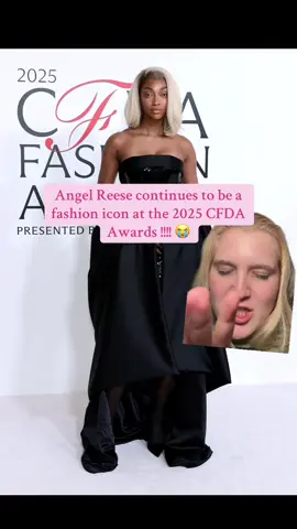 #greenscreen might be my favorite angel reese look yet 😭 angel reese on the red carpet wearing Sergio Hudson for the 2025 CFDA awards !!! MAJOR @Sergio Hudson Collection @CFDA #angelreese #angelreeseedit #wbbfashion #cfdaawards 