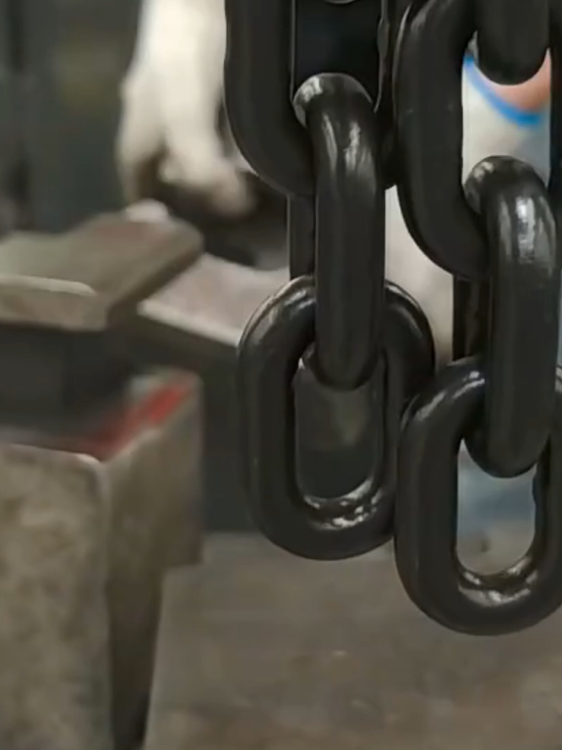 DIN763/DIN766 Standard Alloy Steel Black Painted Chain#chain #chains #linkchain #linkchains #din763 #din766