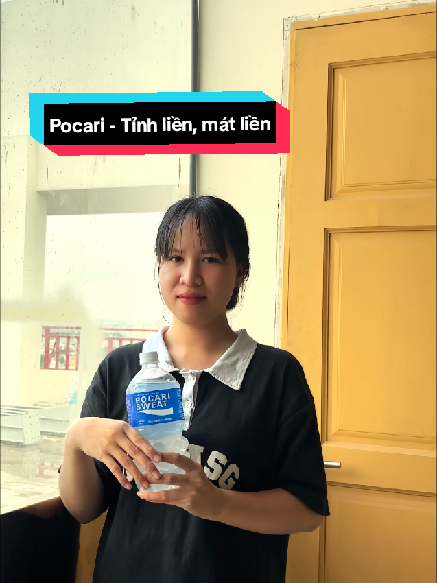 Nóng muốn xỉu mà nhờ chai này là tỉnh liền 😎💦 #Qinmart #pocari #review #fyp  #xuhuong 