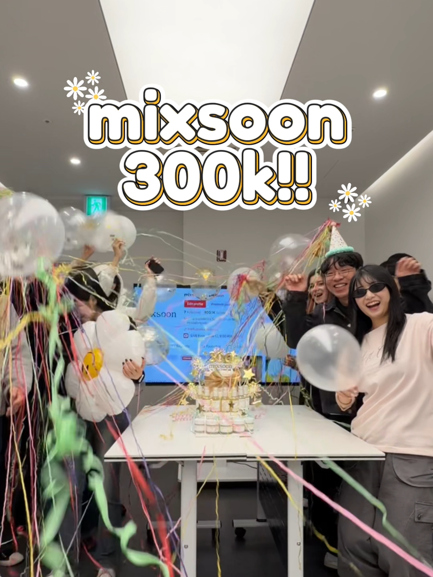 We made it to 300K, all thanks to you! 💛 #mixsoon #kbeauty #300k #fyp
