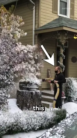 Rich People Are Paying for Fake Snow!