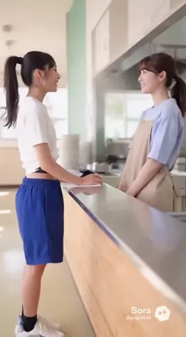 #AI #sora #jk #学食