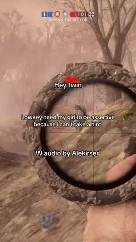 I’ve been in multiple relationships and i still can’t take a hint girls are confusing and super real just like Alekirser and me.#fyp #battlefield #bf1 #bf6 #battlefieldmoments 