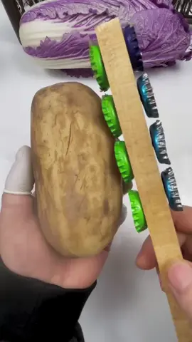 Ergonomic Grip Peel Fruits Fast#GermanPeelerEssentials #SharpKitchenPrep #StainlessSteelPeelerHacks #fyp #tiktokshop #tiktokmademebuyit 