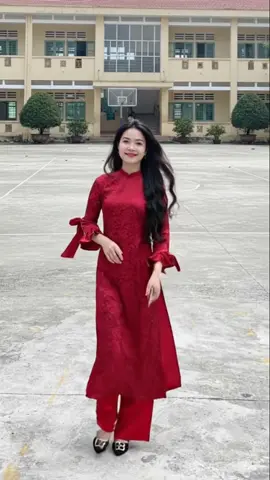 Áo dài thướt tha đẹp dịu hiền #phucphaplinhdan #aodaitet #aodai2026 