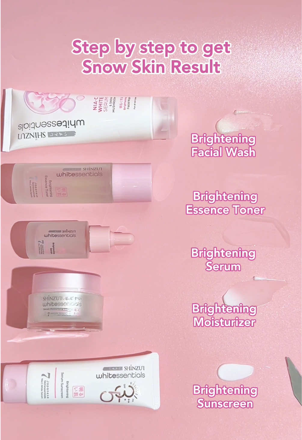 Ada produk yang udah kamu coba? Comment yuk! #Shinzui #ShinzuiWhitessentials #ShinzuiSnowSkin #7japaneseskinessentials #shinzuiskincare 