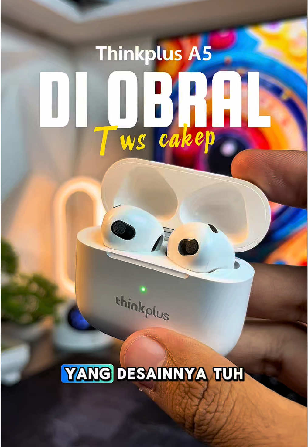 Membalas @Slbn12 Tws Thinkplus obral di harga 40ribuan bisa cek di kiri bawah guys!  #twsthinkplus #thinkpluslenovo #twsiphone 