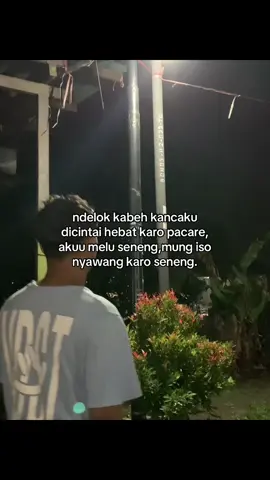 aku biyen yo tau cah koyo koe kabeh, tapi biyen.