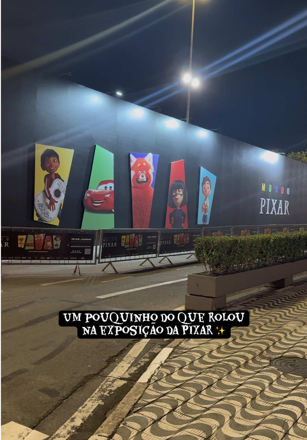 Um encanto de exposição pras crianças e pros adultos também ahahahaha 💖✨ #mundopixar #pixar #exposicao #fypシ゚ 