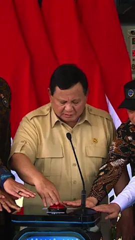 Presiden Prabowo Resmikan Stasiun Tanah Abang Baru, Jakarta, 4 November 2025