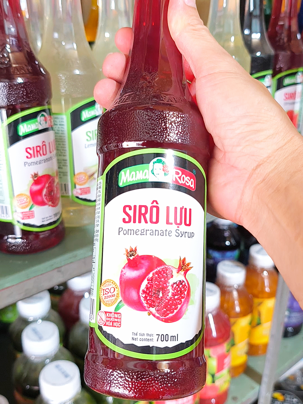 Siro mama rosa trái cây nhiệt đới chai 700ml #xuhuong #nguyenlieudungcuquynhnhu #nguyenlieuphache #siromamarosa #chai700ml 